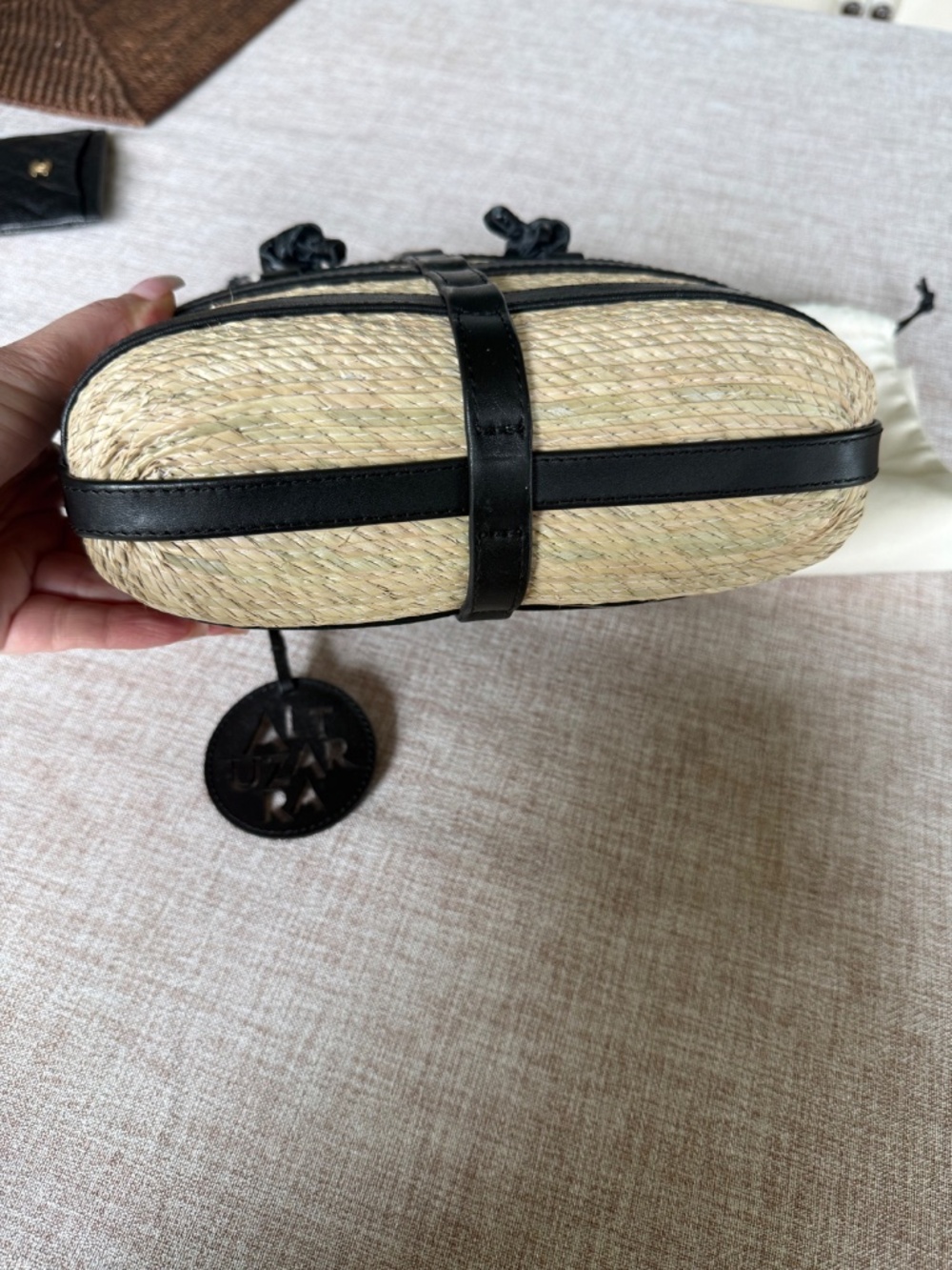 Altuzarra Watermill Raffia Mini - Picture 5 of 8